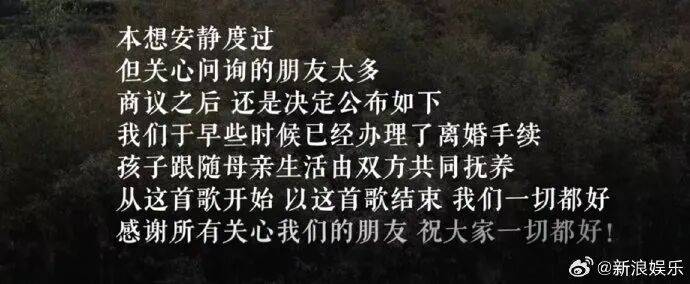 李亚鹏官宣与海哈金喜离婚：已经办理了离婚手续<strong></p>
<p>比特儿下载</strong>，孩子跟随母亲生活，由双方抚养