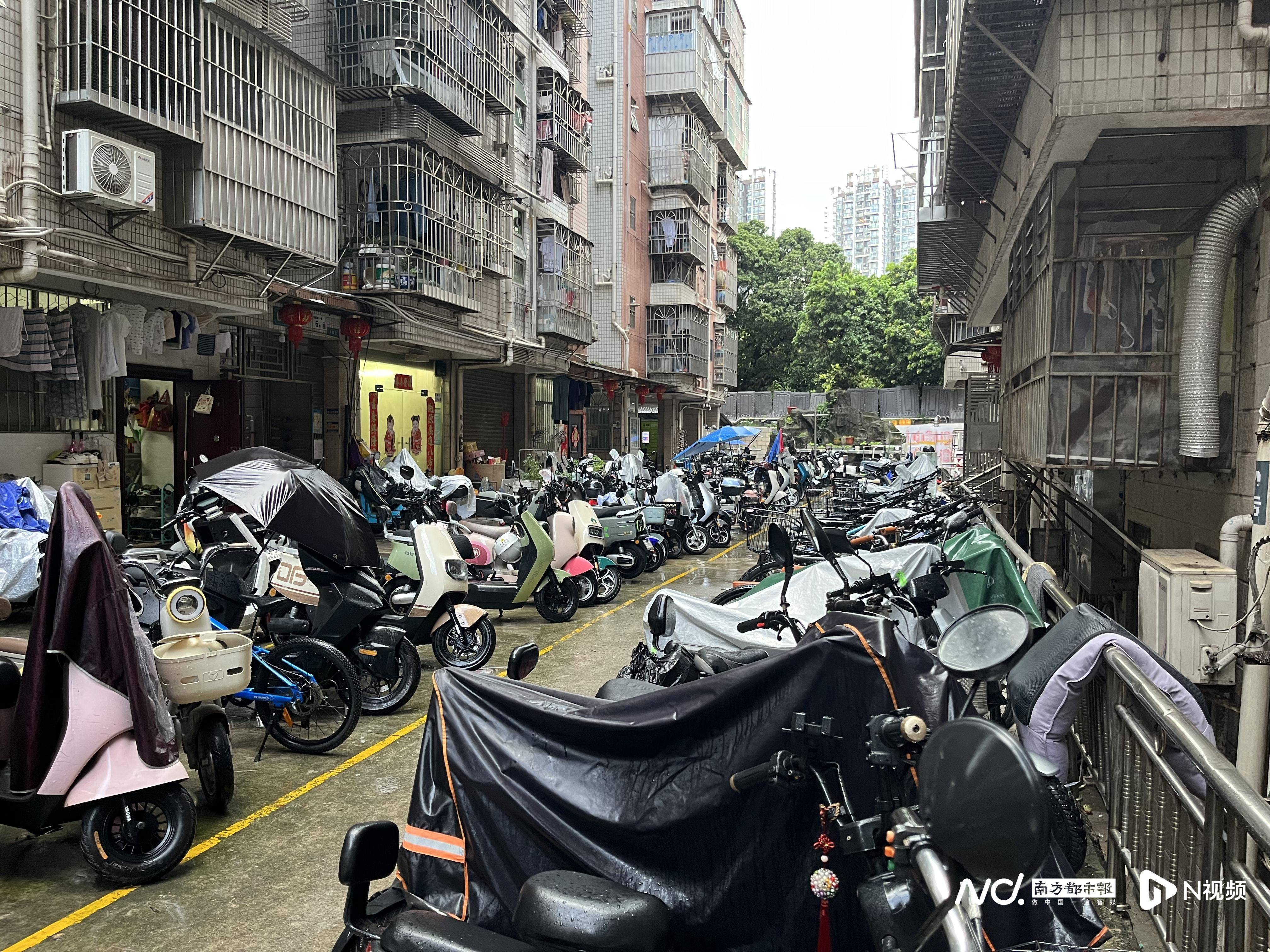 深圳一小区电动车管理引担忧<strong></p>
<p>比特儿下载</strong>，部门责令整改后，记者实探